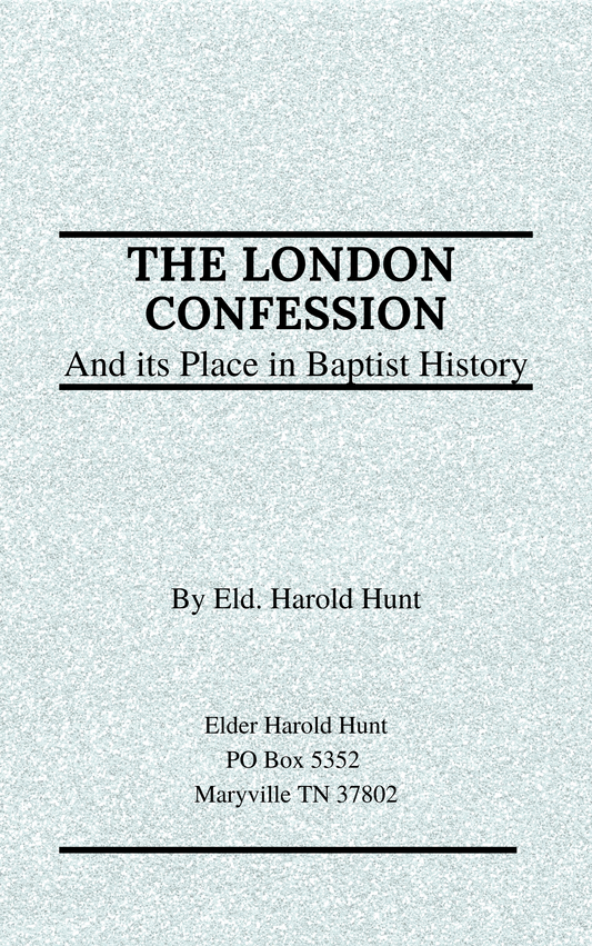 The London Confession